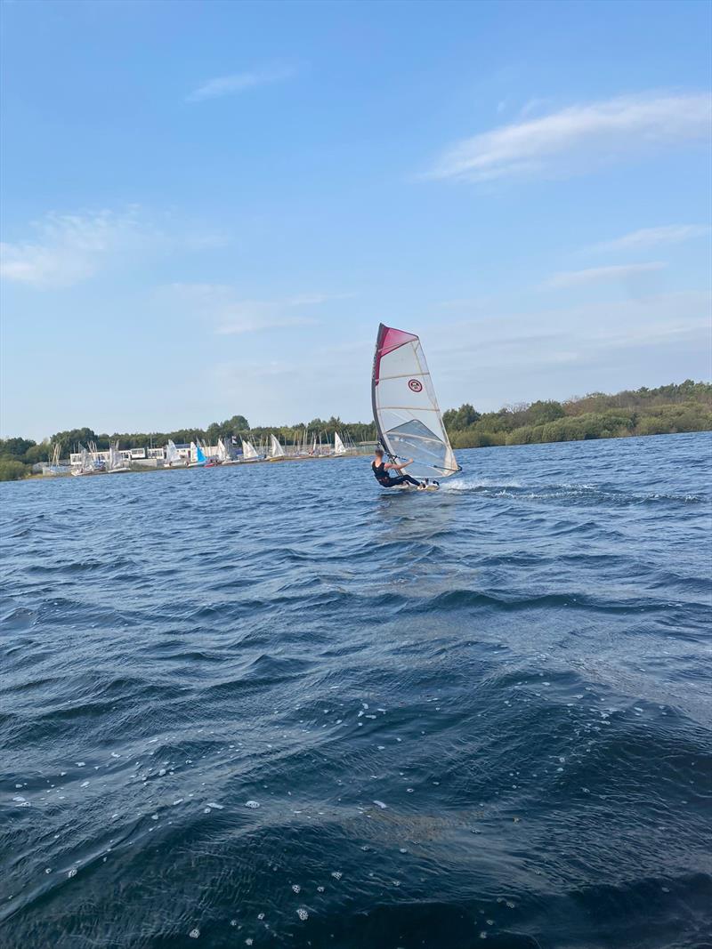 2022 sailing at Chase photo copyright Alex Walton taken at Chase Sailing Club and featuring the Windsurfing class
