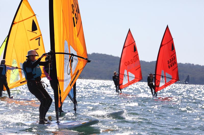 Windsurfer Division - Sail Port Stephens Bay Series, Day 2 photo copyright Promocean Media taken at  and featuring the Windsurfing class
