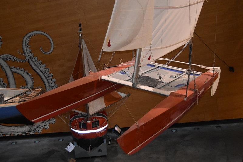 The first Dart catamaran, at the National Maritime Museum - photo © Dougal Henshall