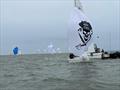 Jolly Roger during the Etchells Spring Regatta at Cowes © Jan Ford