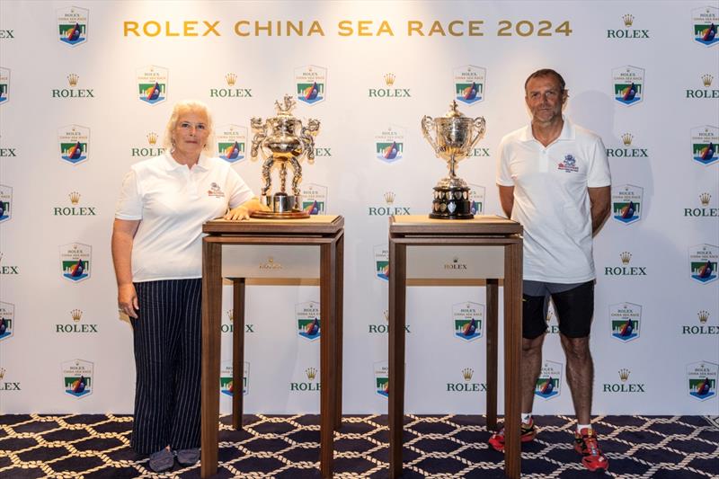 Rolex China Sea Race 2024 Press Conference photo copyright Rolex / Andrea Francolini taken at Royal Hong Kong Yacht Club