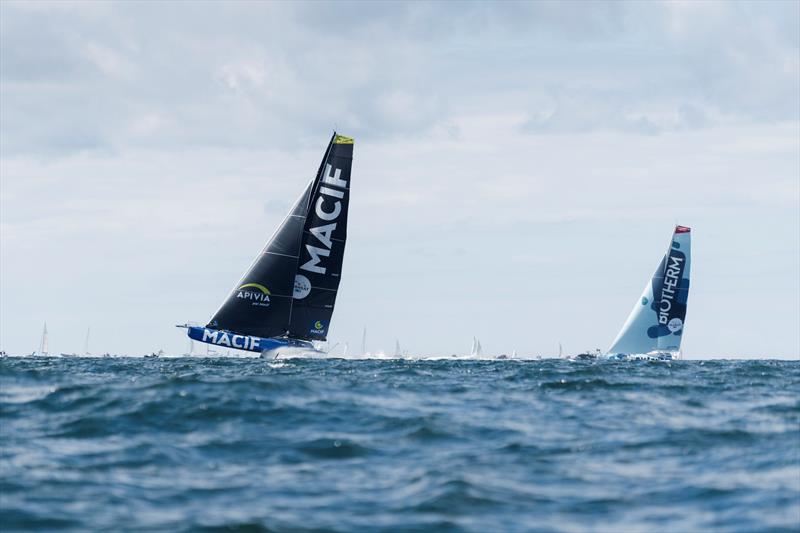 IMOCA skippers in The Transat CIC - photo © Julien Champolion / polaRYSE / IMOCA
