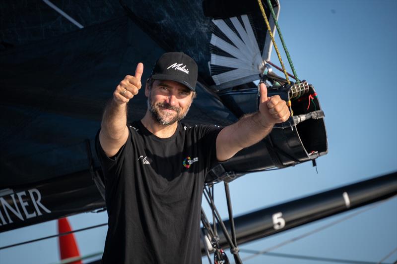 Boris Herrmann on Malizia - Seaexplorer finishes 2nd in the 15th edition of The Transat CIC photo copyright Marie Le Floch / Team Malizia taken at  and featuring the IMOCA class