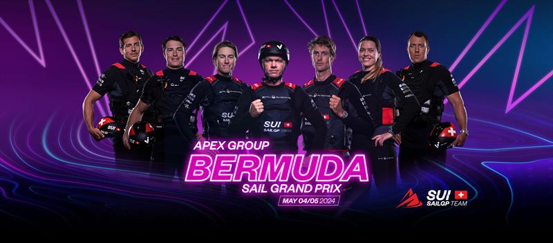 Switzerland SailGP Team for the Apex Group Bermuda Sail Grand Prix photo copyright Switzerland SailGP Team taken at  and featuring the F50 class