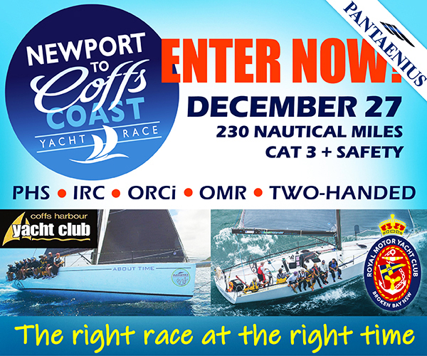 Pantaenius Newport-Coffs Coast Yacht Race 2018 - Retina MPU