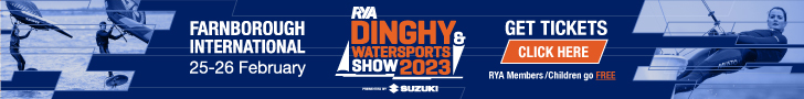RYA Dinghy & Watersports Show 2023 - FOOTER