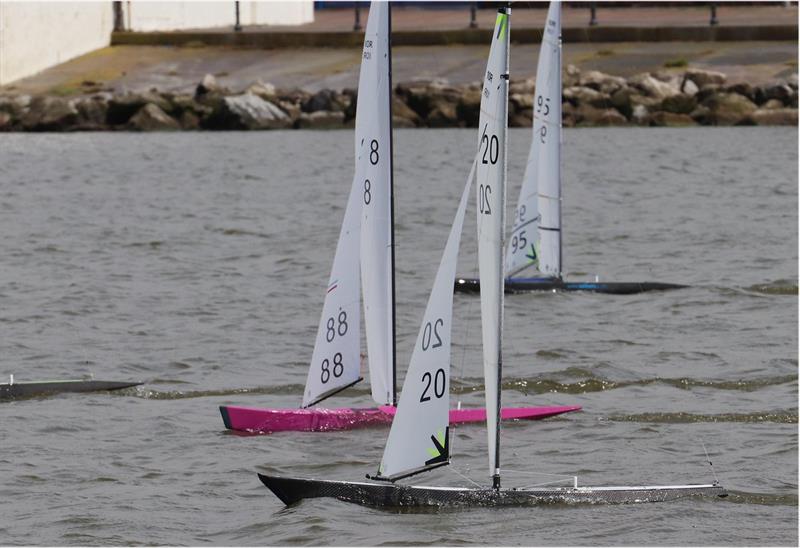 10 Rater Nationals at West Kirby photo copyright Alan Watkinson taken at Birkenhead Radio Sailing & Power Club and featuring the 10 Rater class