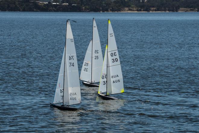 Downwind in a light breeze - 2018 ARYA Ten Rater National Championships - Day 2 - photo © Robert Gavin