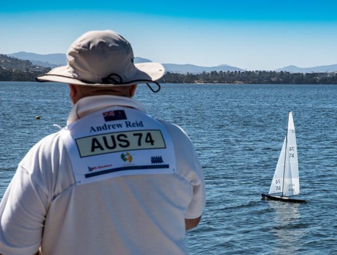 Andrew Reid (74) steering his way to Victory in the National Championship - photo © Robert Gavin