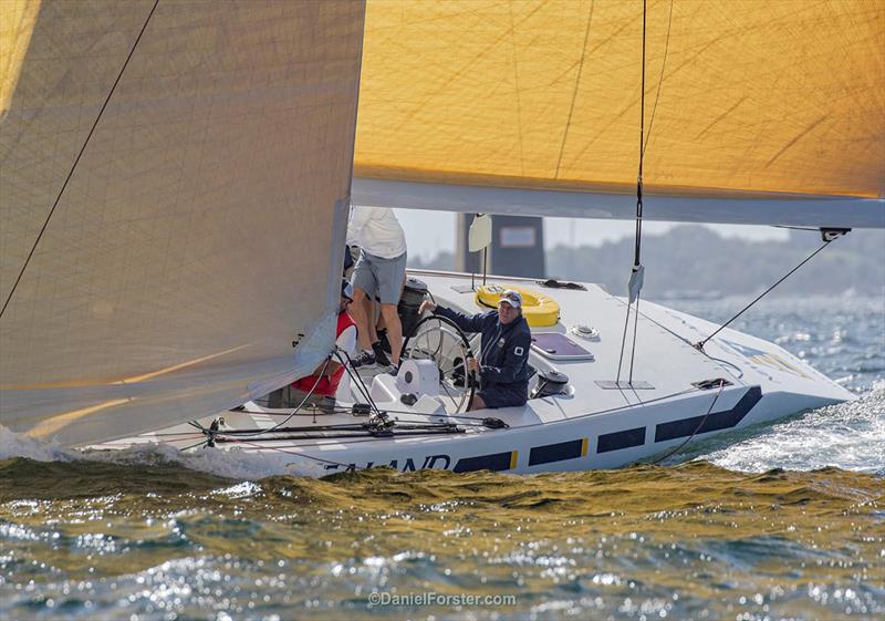 New Zealand, with Middletown, R.I.'s Brad Read at the helm, won the Modern/Grand Prix division at the 2021 12 Metre North American Championship, held Sept. 23-26 off Newport photo copyright Daniel Forster taken at  and featuring the 12m class