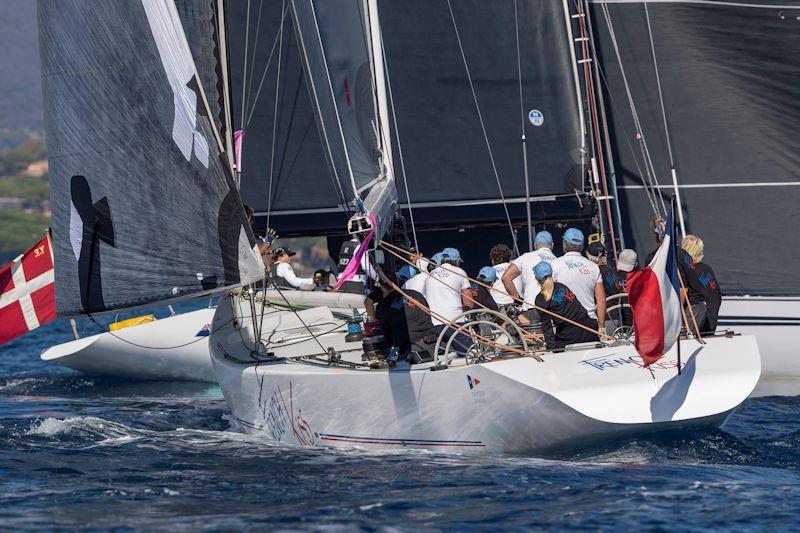 French Kiss - Les Voiles de Saint-Tropez photo copyright Gilles Martin-Raget / www.martin-raget.com taken at Société Nautique de Saint-Tropez and featuring the 12m class