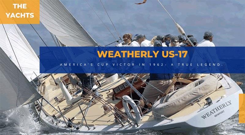 Weatherly - US17 - photo © Manhattan Yacht Club