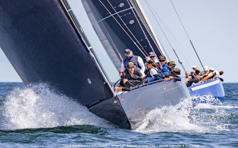 Challenge XII at the 12 Metre World Championship photo copyright Stephen Cloutier taken at Ida Lewis Yacht Club and featuring the 12m class