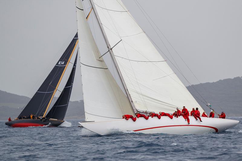 12mR World Championship Porquerolles Day 3 photo copyright Gilles Martin-Raget / YCP taken at Yacht Club de Porquerolles and featuring the 12m class