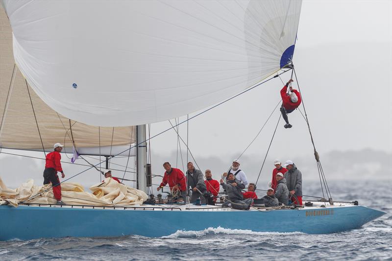 12mR World Championship Porquerolles Day 3 photo copyright Gilles Martin-Raget / YCP taken at Yacht Club de Porquerolles and featuring the 12m class