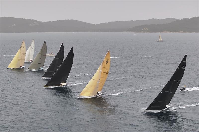 12mR World Championship Porquerolles Day 3 photo copyright Gilles Martin-Raget / YCP taken at Yacht Club de Porquerolles and featuring the 12m class