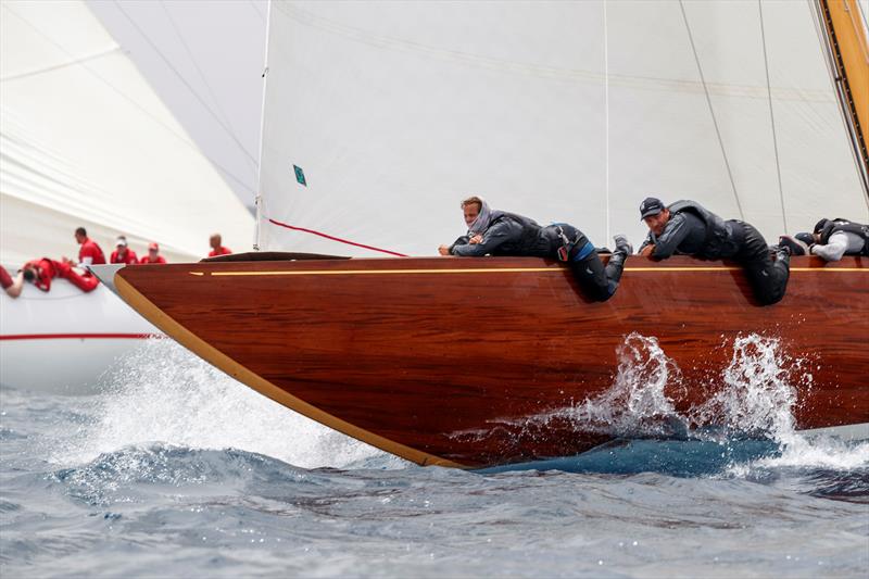 12mR World Championship Porquerolles Day 3 photo copyright Gilles Martin-Raget / YCP taken at Yacht Club de Porquerolles and featuring the 12m class
