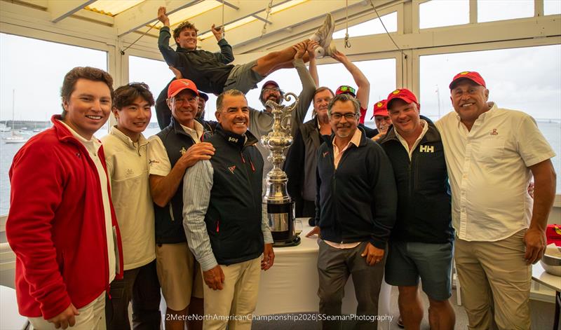 American Eagle claims victory at 12 Metre North American Championship 2026 - photo © SSeamanPhotography