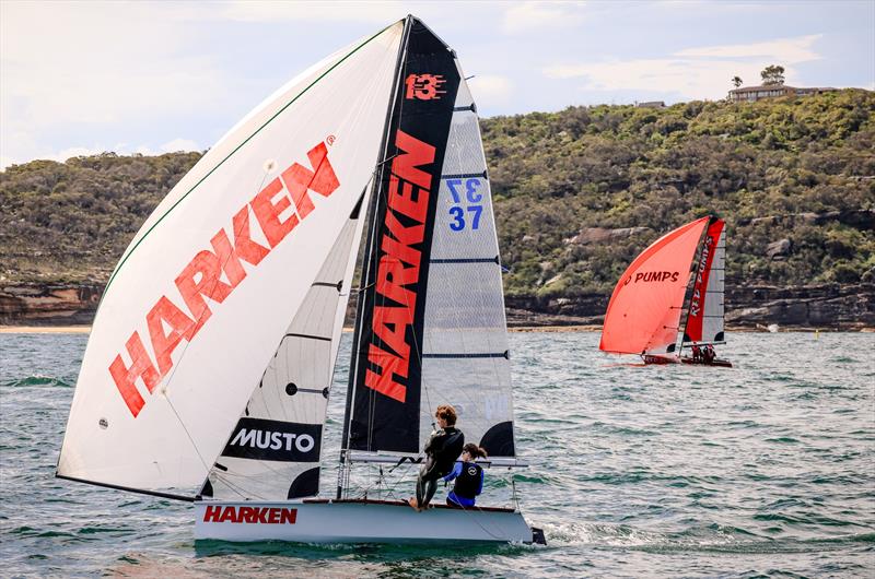 Manly Skiffs Club Championship Heat 6 - Harken and Red Pumps winners - photo © SailMedia