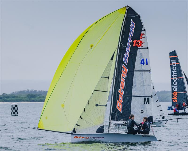 13' & 16' Skiff National Championships Day 2 photo copyright SailMedia taken at St George Sailing Club and featuring the 13ft Skiff class