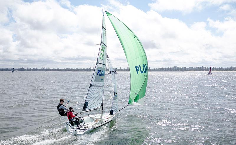 3rd Plonk Cafe - Avril Richardson - Warwick Taylor - 2023-24 13ft Skiff Australian Championships - photo © SailMedia