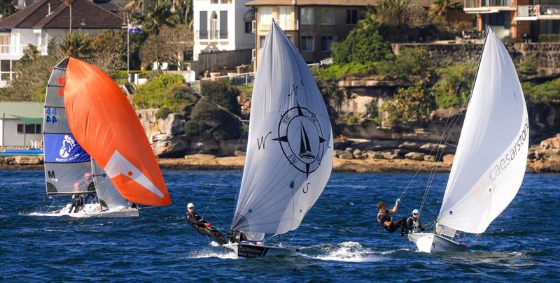 Buckingham Marine (Ash Napper & Theo Franklin) during the Manly 13ft Skiff and 16ft Skiff Season Opener - photo © Michael Chittenden