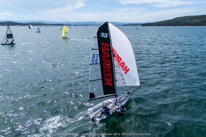 Skelcon Australian 16ft & 13ft Skiff Championship Day 1 - photo © Beau Outteridge