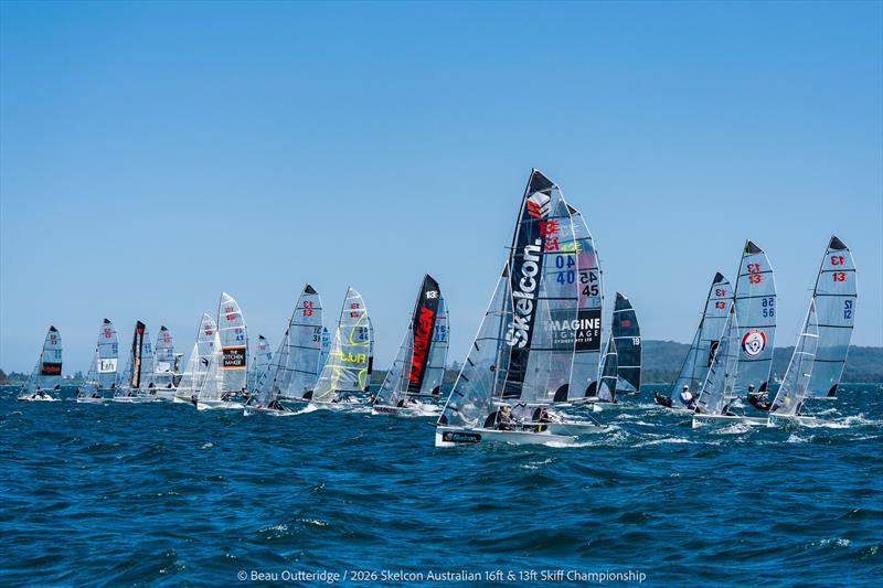 Skelcon Australian 16ft & 13ft Skiff Championship Day 4 - photo © Beau Outteridge