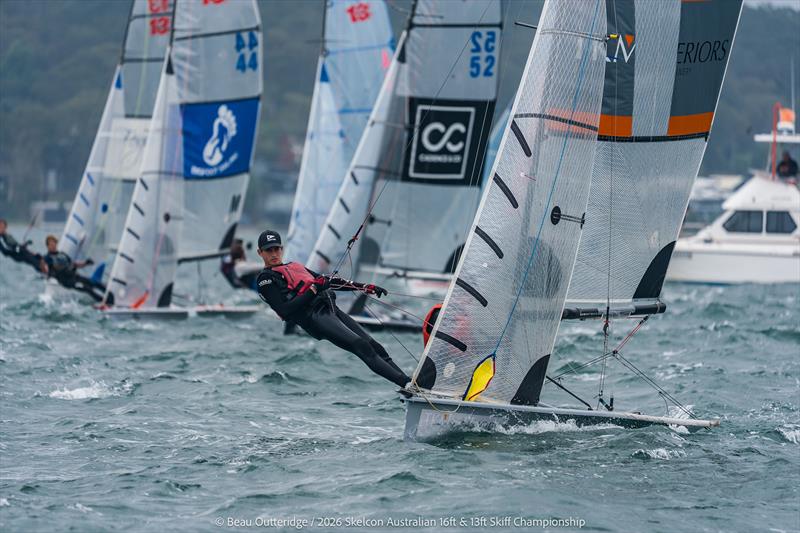 2026 Skelcon Australian 16ft & 13ft Skiff Championships  photo copyright Beau Outteridge taken at  and featuring the 13ft Skiff class