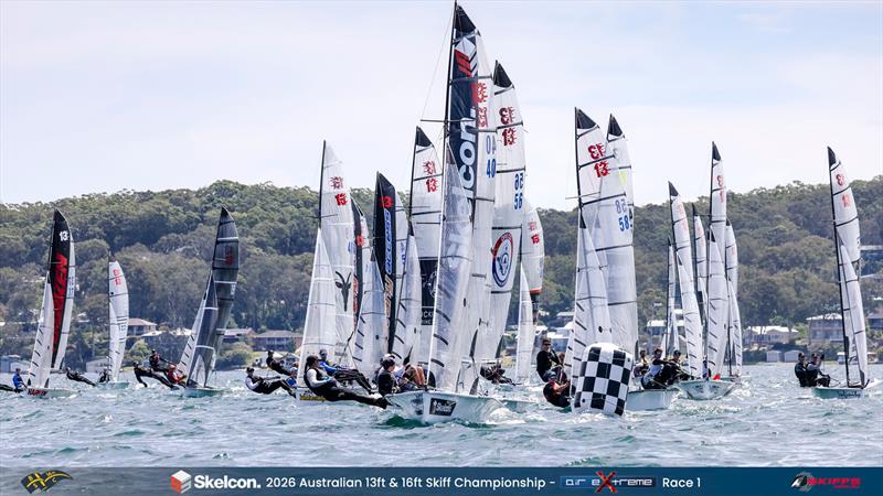 2026 Skelcon Australian 16ft & 13ft Skiff Championships photo copyright Michael Chittenden taken at  and featuring the 13ft Skiff class