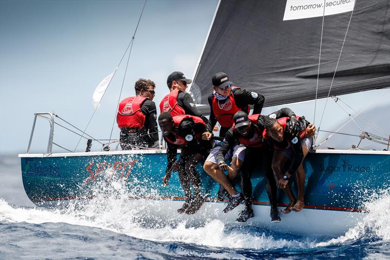 Cork 1720 - NSA Spirit photo copyright Paul Wyeth / pwpictures.com taken at Antigua Yacht Club and featuring the 1720 class