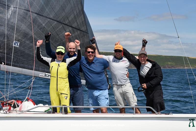 1720 Europeans Champions Rope Dock Atara, Aoife English, Paddy Good, Killian Colin, Robbie English on the final day of Volvo Cork Week 2022 photo copyright Rick Tomlinson / Volvo Cork Week taken at Royal Cork Yacht Club and featuring the 1720 class