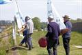 MYA Scottish District Wooden Hull IOM Championship at Peterhead Forehill Reservoir (Buchanness MYC) © Bill Odger