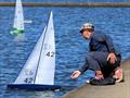 IOM Nationals at Poole: The winner Brad Gibson launching his new Post Punk design