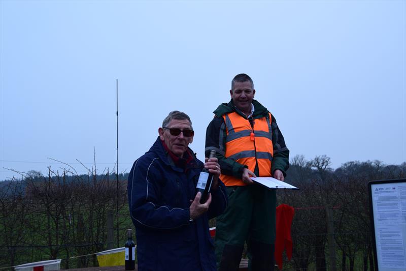 Tony Edwards finishes second on Day 1 of the GBR IOM Class National Ranking event at Lincoln  photo copyright A. Guerrier taken at Lincoln Model Yacht Club and featuring the One Metre class