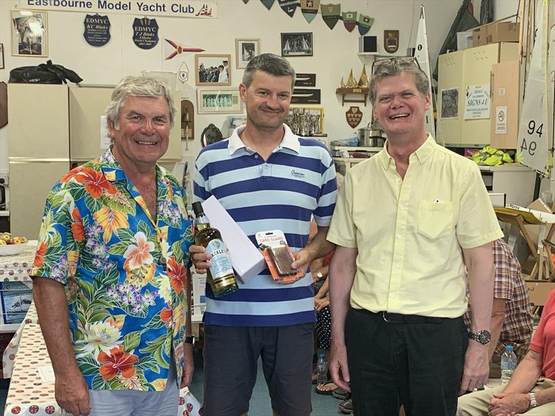 Ante Kovacevic finishes 2nd in the 2019 UK IOM Nationals at Eastbourne & District Model Yacht Club photo copyright Sue Brown / Catsails taken at Eastbourne & District Model Yacht Club and featuring the One Metre class