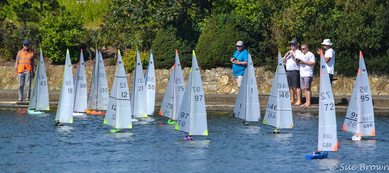 2019 UK IOM Nationals at Eastbourne & District Model Yacht Club photo copyright Sue Brown / Catsails taken at Eastbourne & District Model Yacht Club and featuring the One Metre class