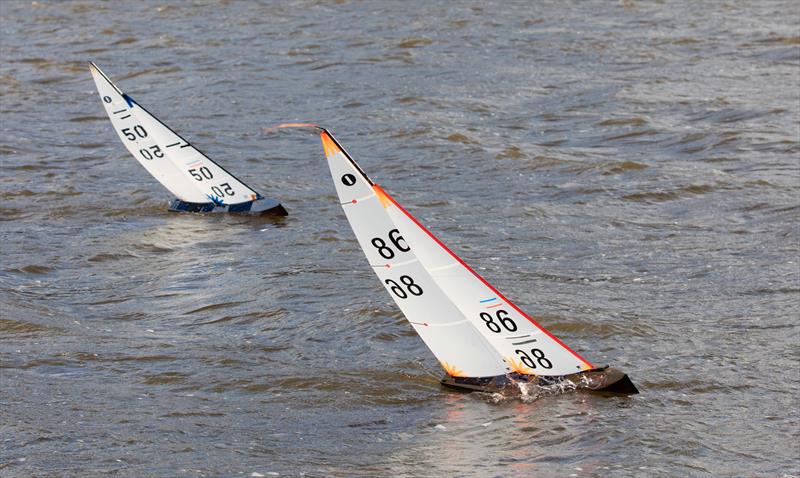 Scottish IOM Wooden Hull Championship 2020 at Forfar Loch photo copyright Brian Summers taken at  and featuring the One Metre class