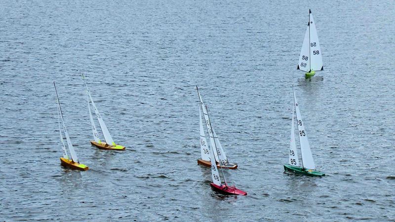 OM Scottish District Travellers 2 at Tayside Radio Sailing Club photo copyright David Williams taken at  and featuring the One Metre class