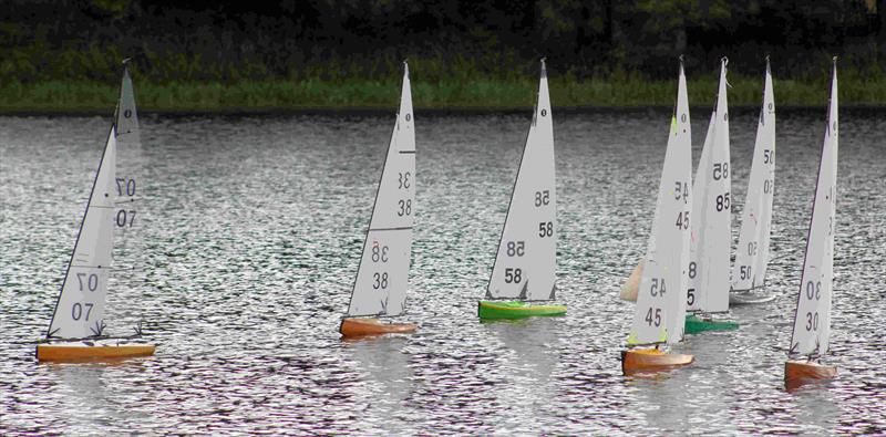 The wind picked-up in the afternoon during the Scottish District 2021 IOM Travellers 3 at Forfar Loch photo copyright Bill Odger taken at  and featuring the One Metre class