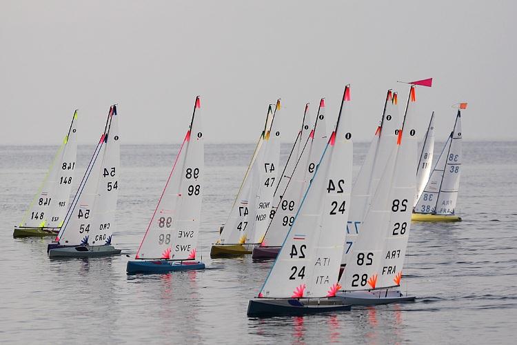 IOM Europeans at Cres, Croatia day 5 photo copyright Dean Miculini&#263; taken at Sailing Club of Rijeka and featuring the One Metre class