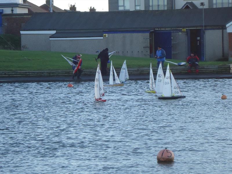 IOM Xmas Jumper at Fleetwood photo copyright Tony Wilson taken at Fleetwood Model Yacht Club and featuring the One Metre class