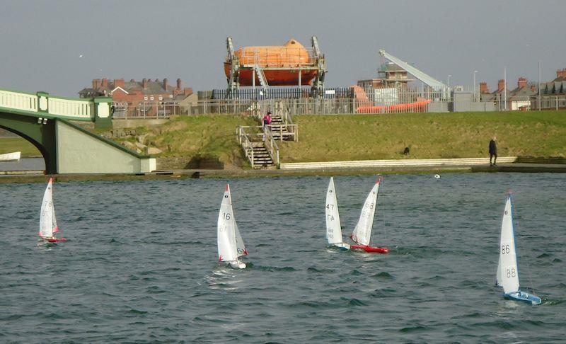 IOM racing at Fleetwood - March 2020 photo copyright Tony Wilson taken at Fleetwood Model Yacht Club and featuring the One Metre class