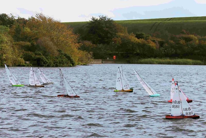 MYA Scottish District IOM Travellers 3 at Kinghorn Loch photo copyright Malcolm Durie taken at Kinghorn Sailing Club and featuring the One Metre class