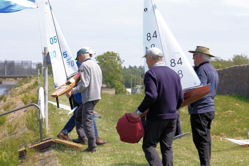 MYA Scottish District Wooden Hull IOM Championship at Peterhead Forehill Reservoir (Buchanness MYC) - photo © Bill Odger