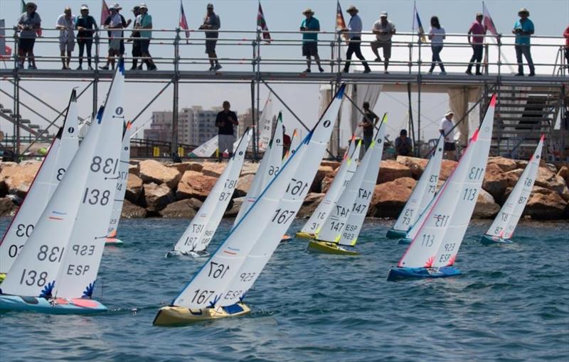 Torrevieja International Meeting IOM Pre-Europeans Regatta photo copyright Pep Portas / RCNT taken at Real Club Nautico Torrevieja and featuring the One Metre class