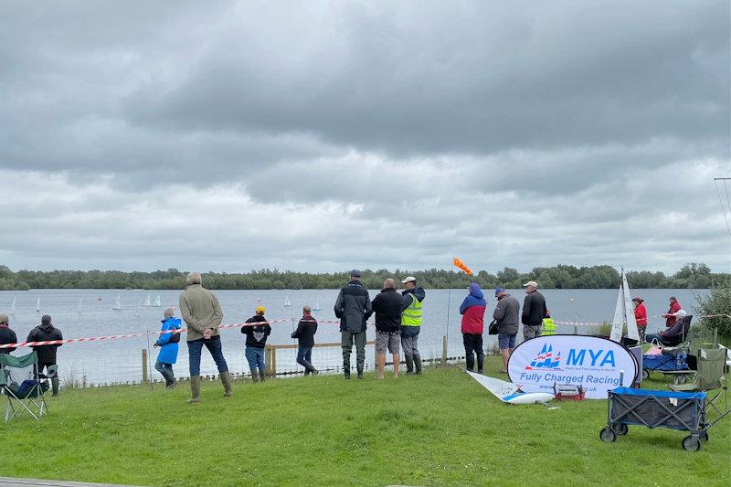 IOM Eastern District Champion Skipper Series event 2 at Huntingdon photo copyright Andy Start taken at Huntingdon Radio Yacht Club and featuring the One Metre class