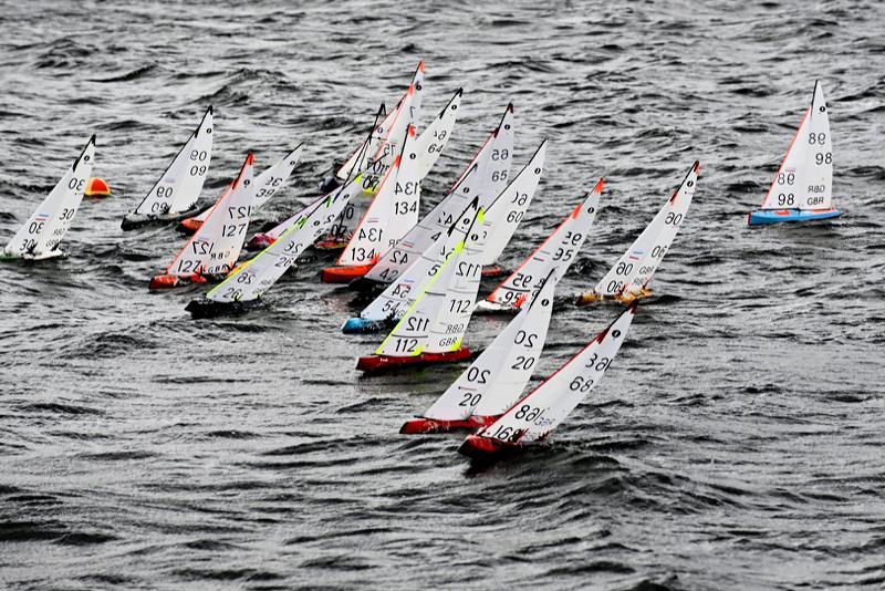 Crowded starts - IOM Ranking round 3 and 4 at Datchet - photo © David Adam