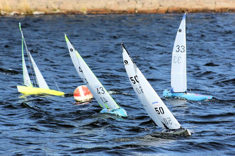 MYA Scottish District IOM Championship at Buchanness photo copyright Bill Odger taken at Buchanness Radio Yacht Club and featuring the One Metre class