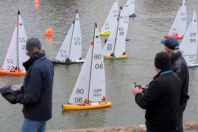 IOM MSC Ranking event at Woodspring photo copyright Maurice Edwards taken at Woodspring Model Sailing Club and featuring the One Metre class